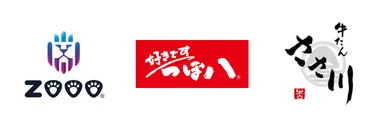 ZOOO／つぼ八／牛たん ささ川