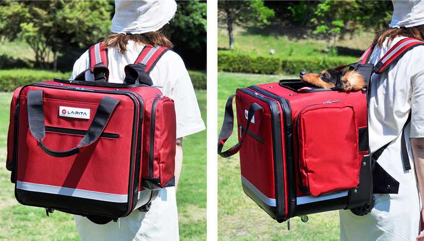 ラピタ 防災キャリーリュック Lサイズ 防災リュック　 ② 楽天市場】防災リュック 単品 【 ラピタキャリー リュック / L