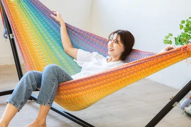 手織りハンモック