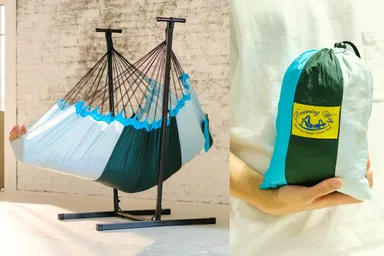 アウトドアに最適【フレキシーハンモック】