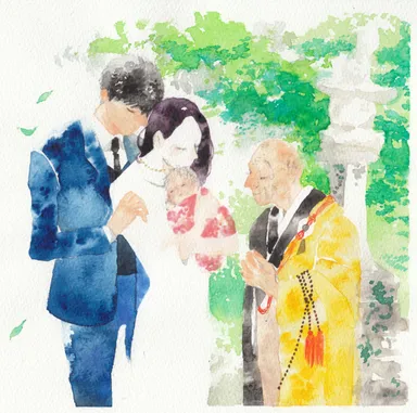 自分史えほんのイラスト例1