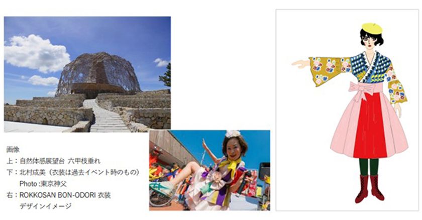 六甲ミーツ・アート芸術散歩2022
オープニングイベント「ROKKOSAN BON-ODORI」
衣装・テーマ曲完成