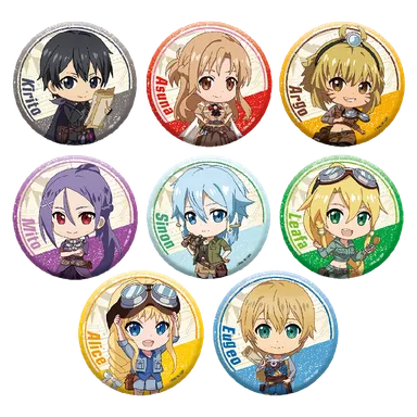 トレーディング缶バッジ(QuestシリーズSD)