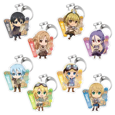 トレーディングアクリルキーホルダー(QuestシリーズSD)