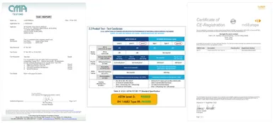 ASTM＆14683検査結果