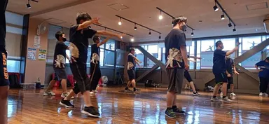 スタジオを借りてのレッスン風景