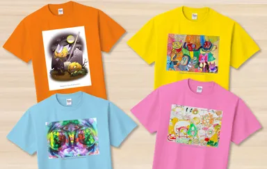 稲川芸術祭2021受賞作品のTシャツ