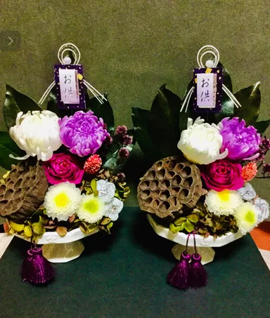 高額プリザーブド仏花