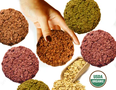 1枚で約1食分の大きいクッキー。