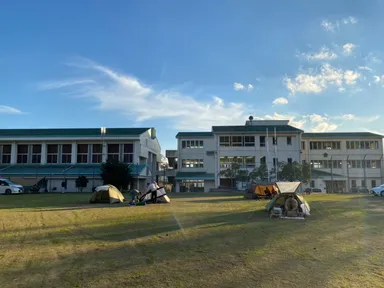 キャンプ場サイト