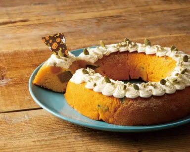 かぼちゃのエンゼルケーキ