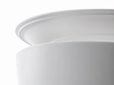 フチ裏のリブでズレ防止