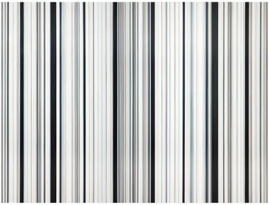 コーネーリア・トムセン「Stripes Nr. 102+103」(2016)／183×244cm／Oil on canvas