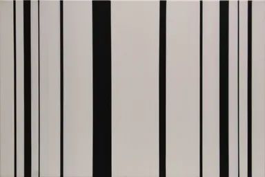 コーネーリア・トムセン「Stripes Nr. 126」(2021)／71×102cm／Oil on canvas
