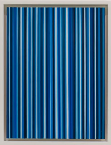 コーネーリア・トムセン「Stripes Nr. 141」(2019)／25.5×20.5cm／Oil on copper, framed