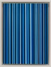 コーネーリア・トムセン「Stripes Nr. 141」(2019)／25.5×20.5cm／Oil on copper, framed