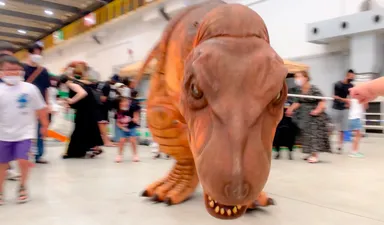 T-REXがいきなり登場