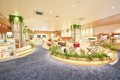 BEAMSプロデュース休憩エリア