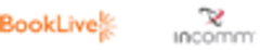 株式会社BookLive、インコム・ジャパン株式会社のロゴ