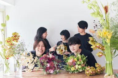 Dear Us.のメンバー　全員が現役フローリスト