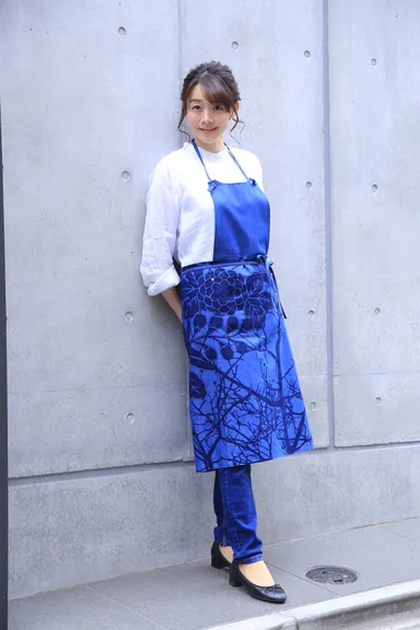和柄エプロン(橋本 美香)　2