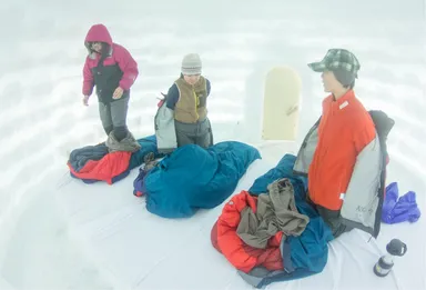 アイスロッジ内部