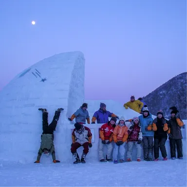 アイスロッジ古い写真