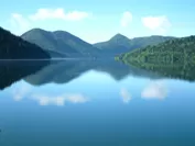 夏の然別湖