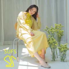 SUFS(スフ)から、花のラッピングにも洋服としても使用できるサスティナブルなwearap(ウエアラップ)が登場、9/21～10/4松屋銀座にて受注と先行販売を実施