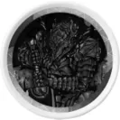 ◆豆皿「狂戦士の甲冑」