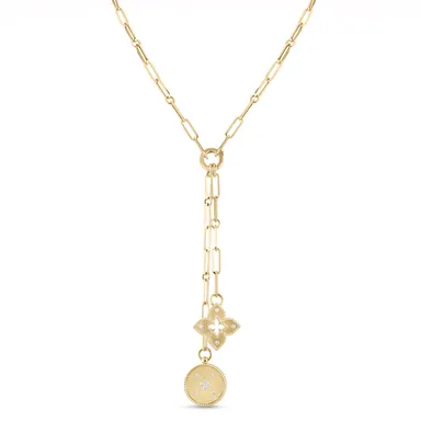 〈ヴェネチアン プリンセス〉 K18YG・ダイヤモンド ネックレス(50cm) 税込935,000円