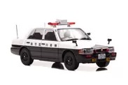 日産 クルー 1995 神奈川県警察交通部交通機動隊車両 (438)：右前