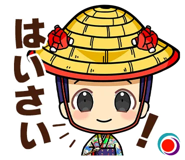 組踊LINEスタンプ(はいさい！)