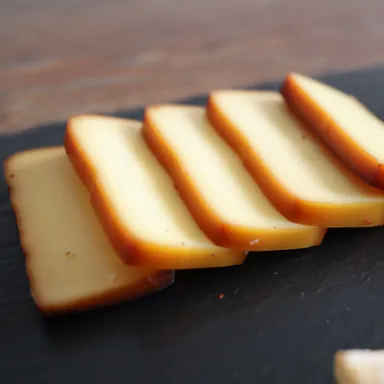 スモークチーズ盛り付け