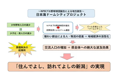 ドームプロジェクトによる課題解決概念図