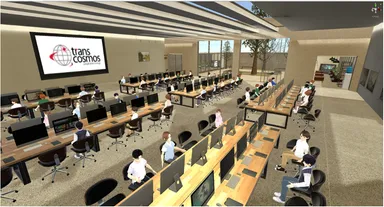 バーチャルコンタクトセンターイメージ図