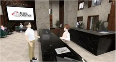 バーチャルコミュニケーションサービスイメージ図   