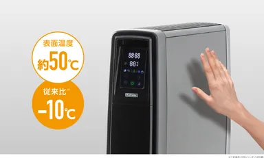 表面温度約50℃