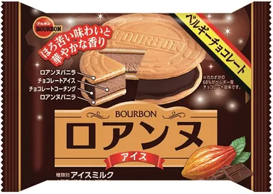 ロアンヌアイスベルギーチョコレート