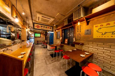 オープンした亀戸店　内観