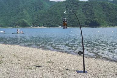 炎釣　使用風景