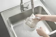 水洗い可能で衛生的