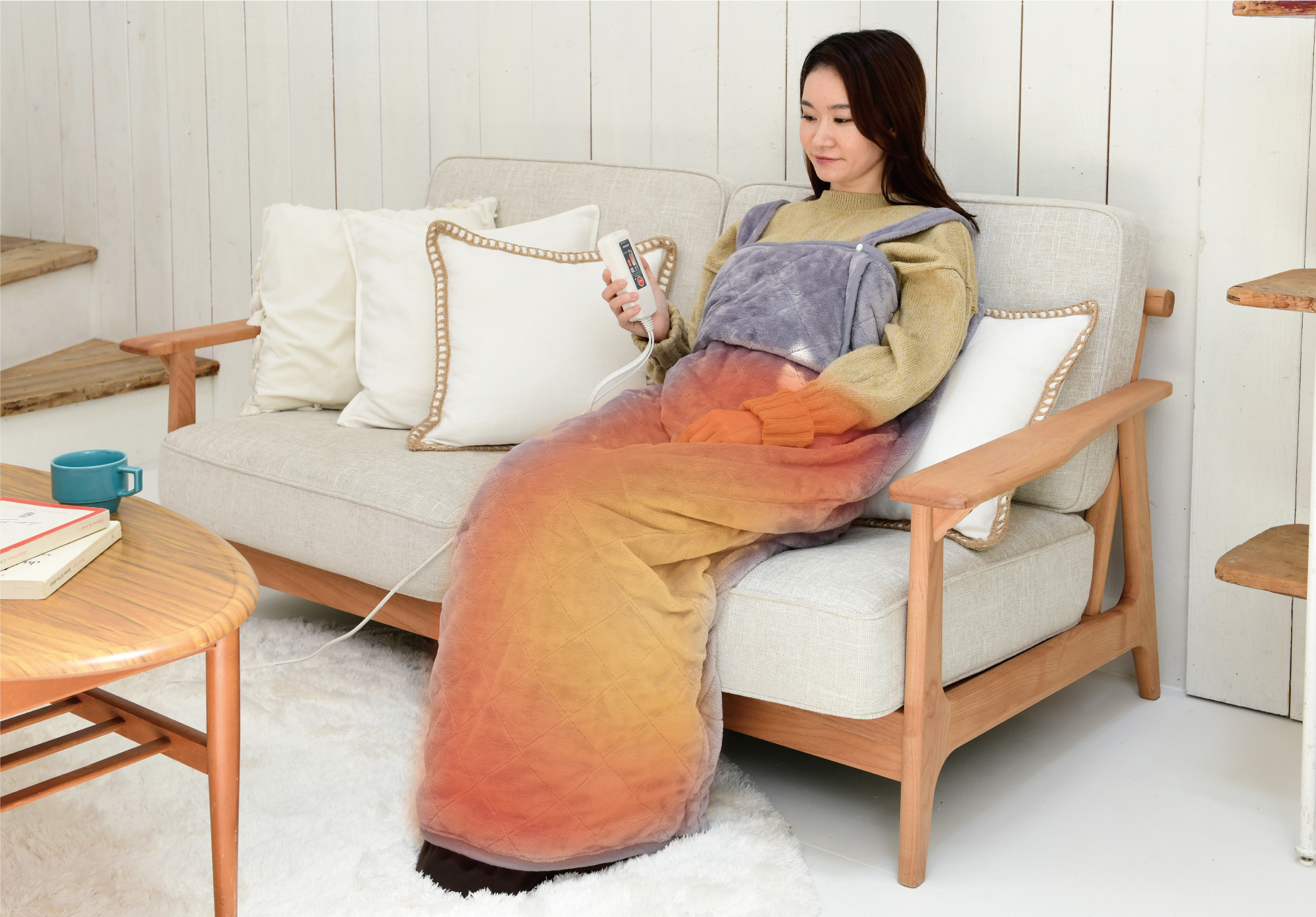 着る”電気毛布で冬を暖かく快適に 「電気毛布 YAPP-40AC／YKAPP-40AC 