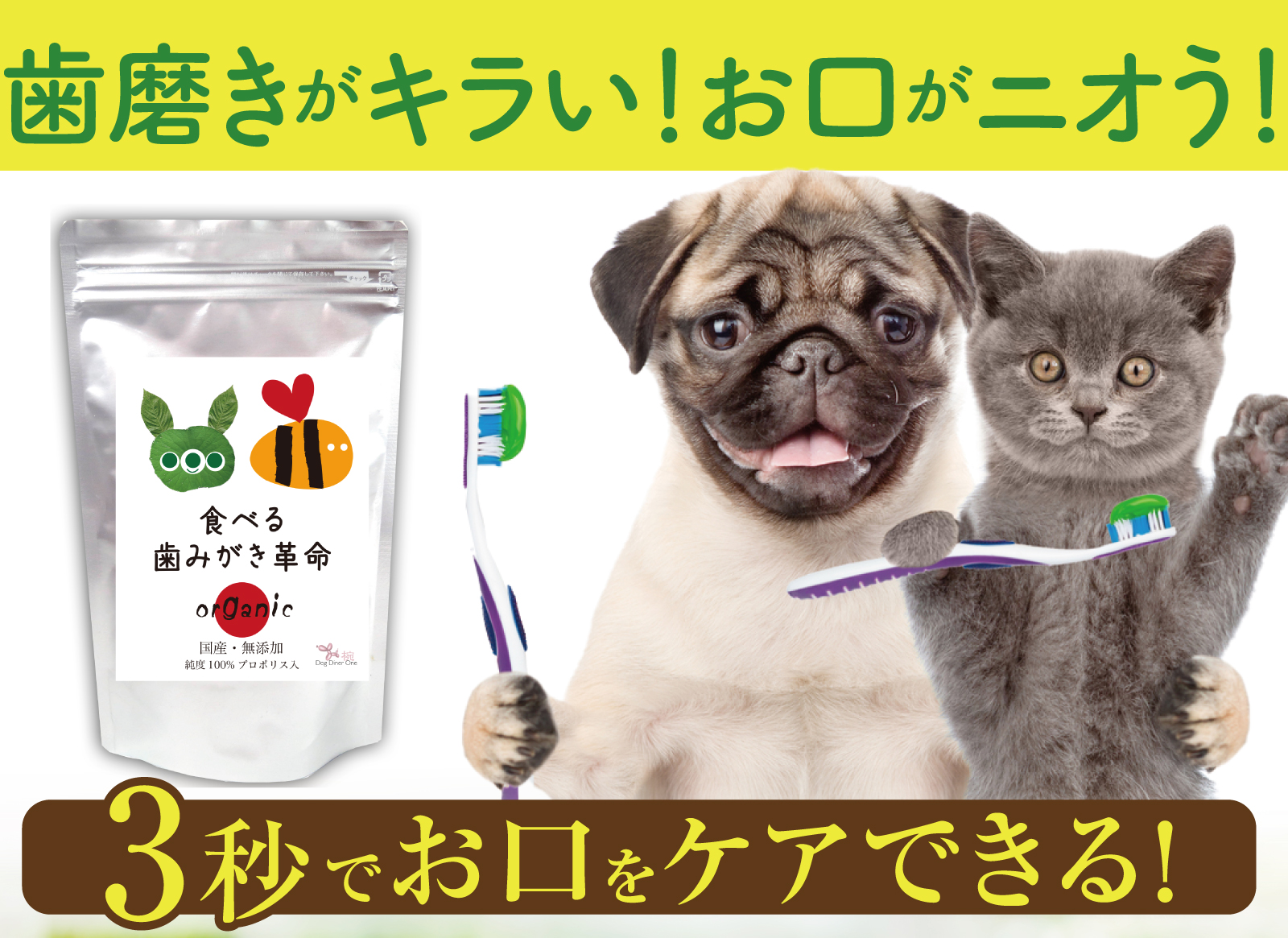 犬 デンタルケア 食べる歯みがき ペット用 代え 犬猫用