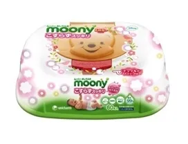 ムーニーおしりふき「こすらずスッキリ」