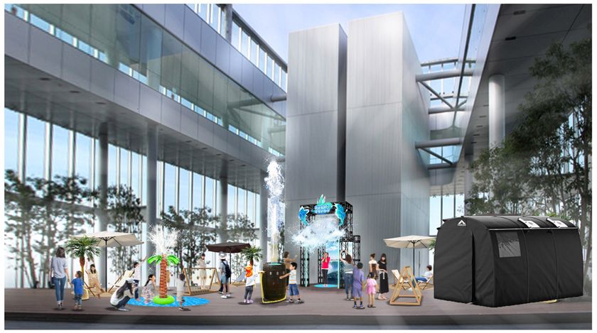 ハルカス３００（展望台）×近畿大学
×近大学生起業家 共同企画！
日本一高いビルの絶景とともに“ととのう”
『Highest Sauna』
