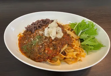くじらラグーの生パスタフィットチーネ(900円)
