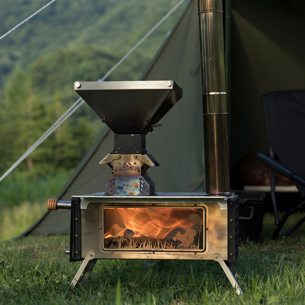 長時間燃焼できるペレット用燃焼キット「Fire sitter」10月20日発売、Magic stoveと連結可能：マピオンニュース