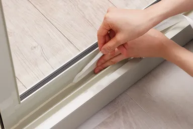 貼っているイメージ