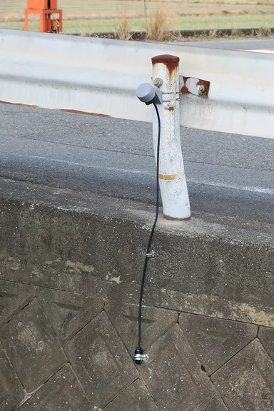 実際に設置された冠水センサー